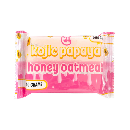 21, Kojic Papaya Honey Oatmeal Duo Face and Body Soap