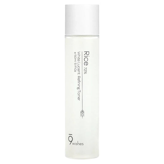 Buy 9Wishes, Rice 72% White Lucent Refining Toner 150ml Online in Qatar