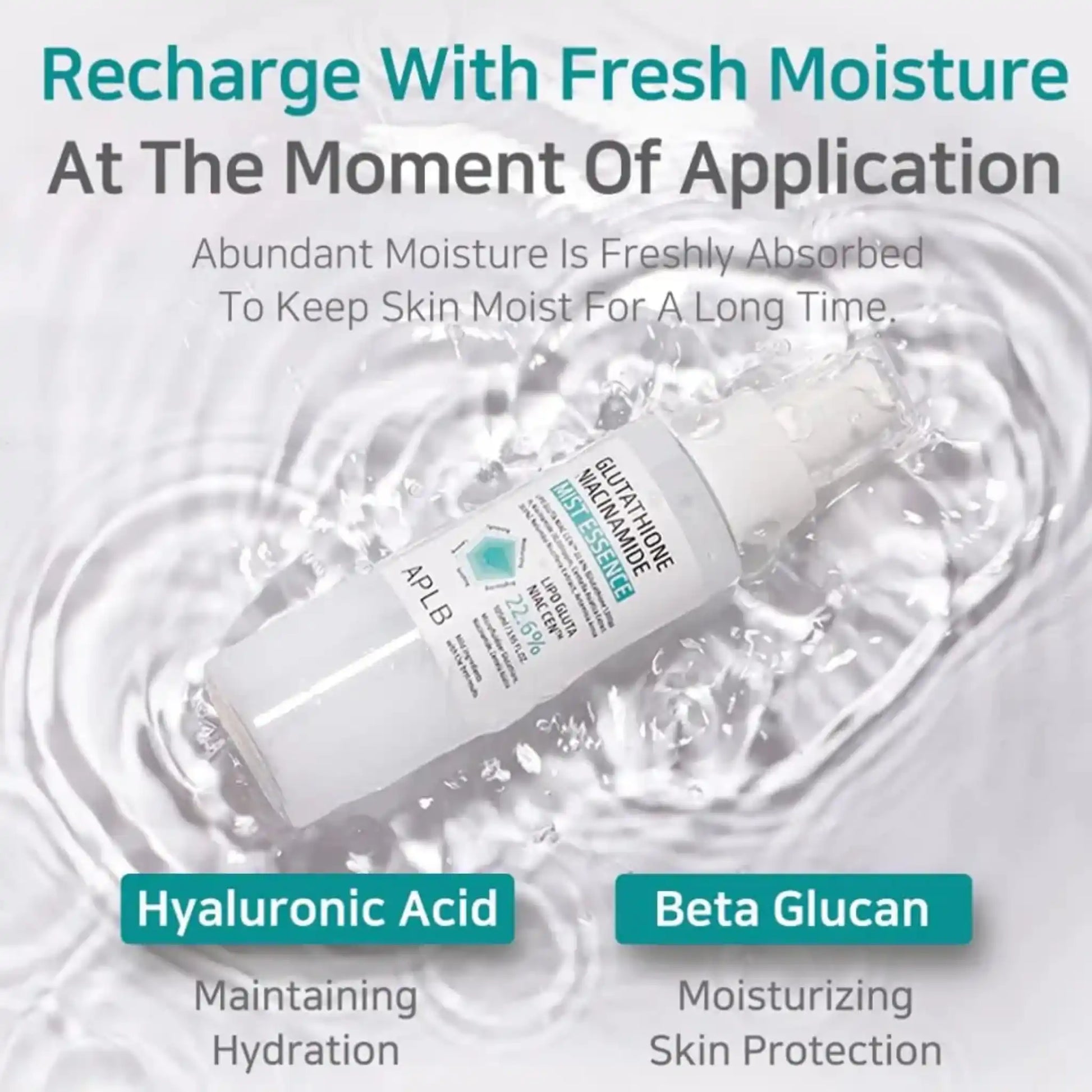 Shop APLB, Glutathione Niacinamide Mist Essence 105ml online in Qatar