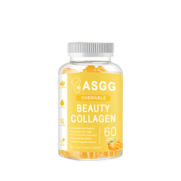 ASGG, Collagen Beauty Supplements 60Gummies all about skin doha, skincare, qatar, beauty, cosmetics, trending, tiktok, snapchat, facebook, instagram, Perfume, reels, hightlights, followers, fyp