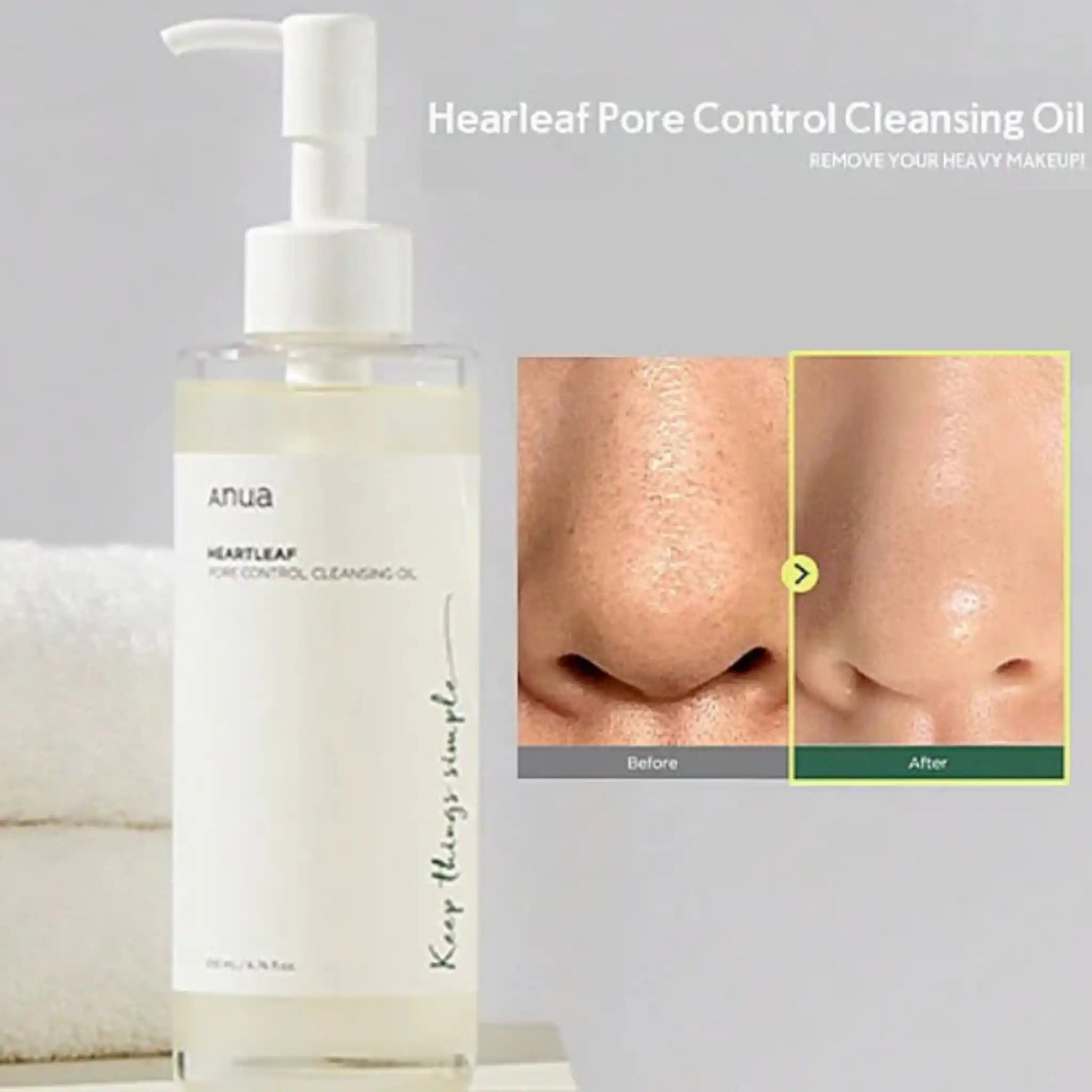 Shop Anua, Heartleaf Pore Cleansing Oil online in Qatar
