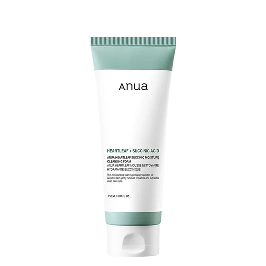 Anua, Heartleaf Succinic Moisture Cleansing Foam 150ml