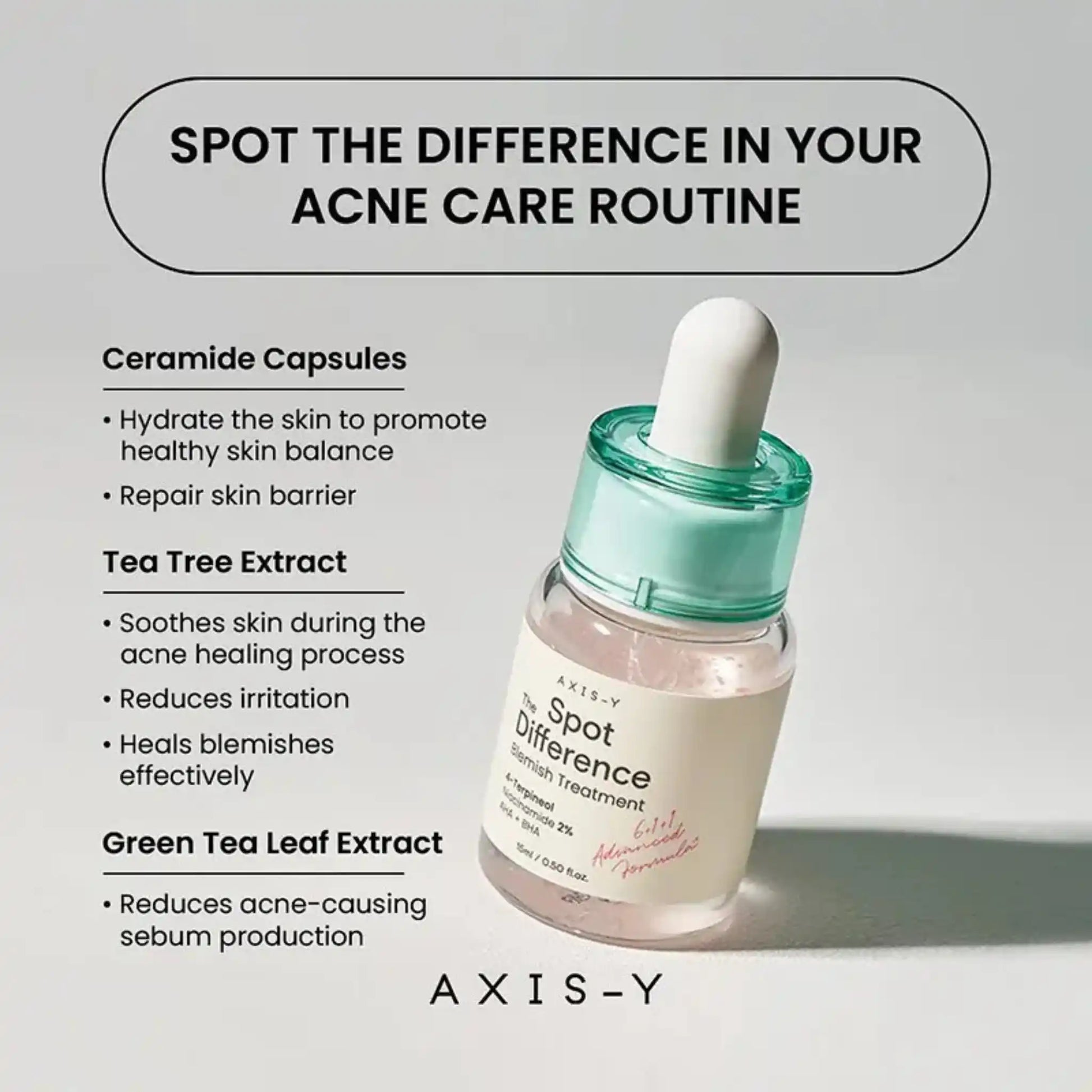 Shop AXIS-Y, Spot the Difference Blemish Treatment 15ml Online in Qatar