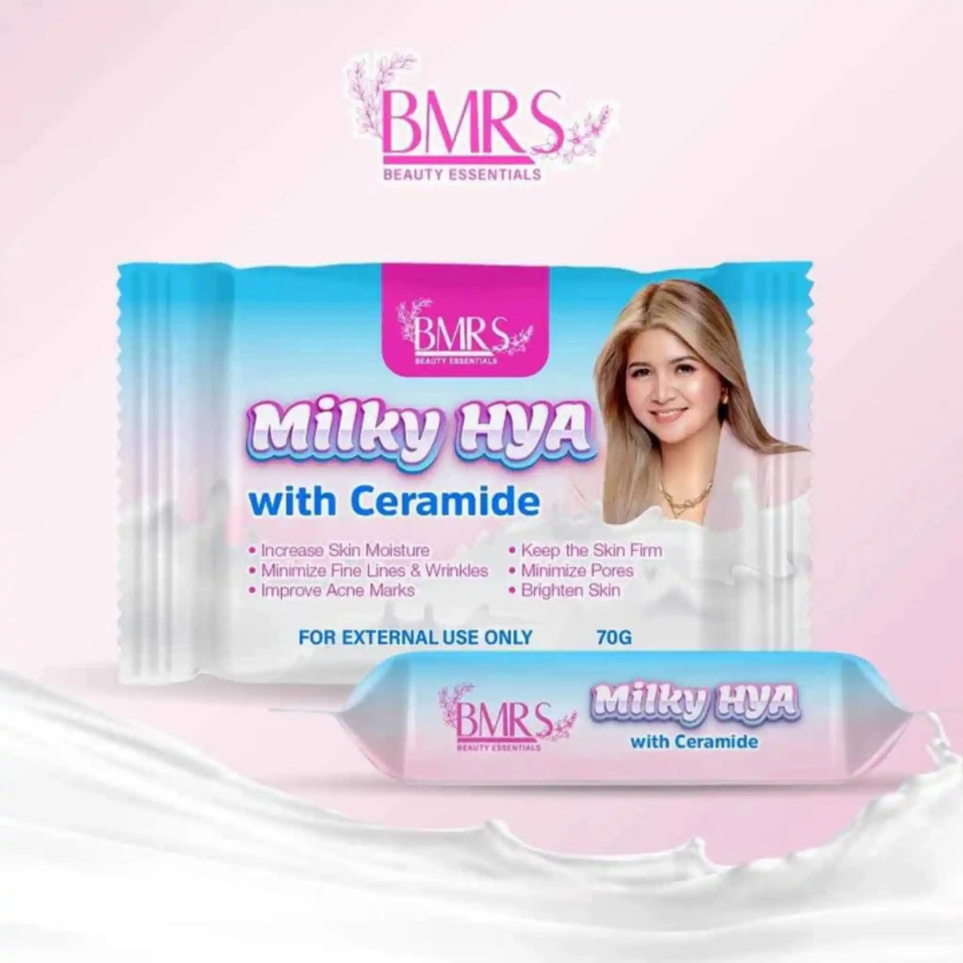 Buy BMRS, Milky HYA with Ceramide 70g Online in Qatar