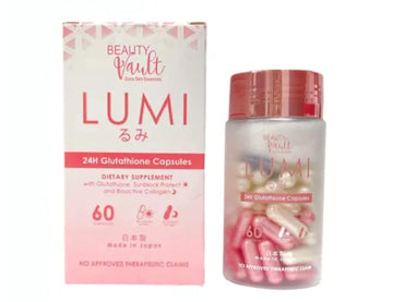 Beauty Vault, Lumi 24H Glutathione Capsules 60caps, all about skin doha, skincare, qatar, beauty, cosmetics, trending, tiktok, snapchat, facebook, instagram, Perfume, reels, hightlights, followers