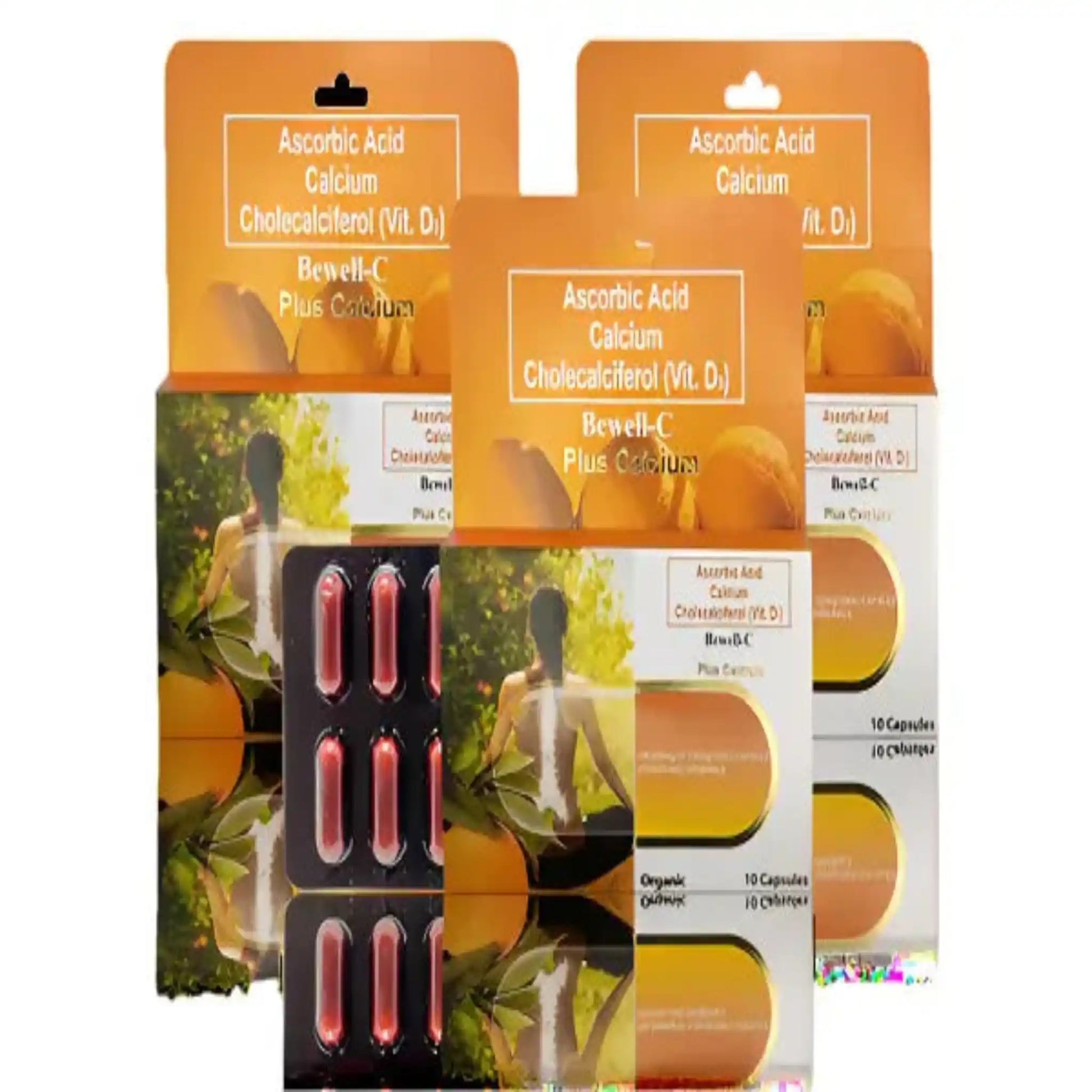 Buy Bewell-C, Plus Calcium 3in1 30 Capsules Online in Qatar