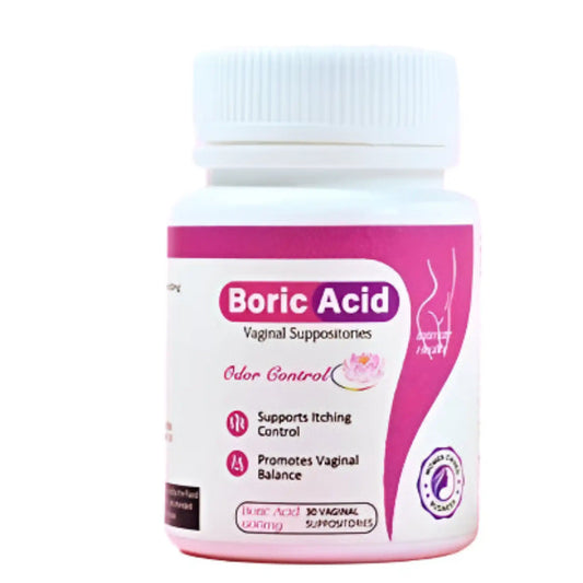 Buy Boric Acid Vaginal PROBIOTIC Suppositories 30pcs online in Qatar