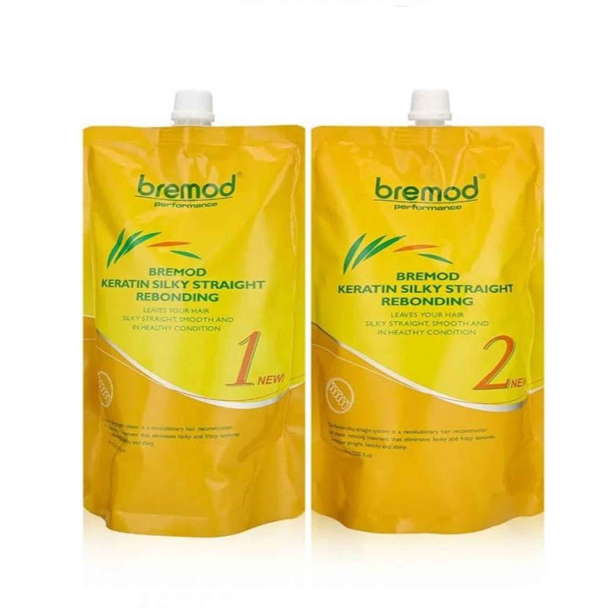 Buy Bremod, Keratin Silky Straight Rebonding Set - For Professional Use Only Online in Qatar