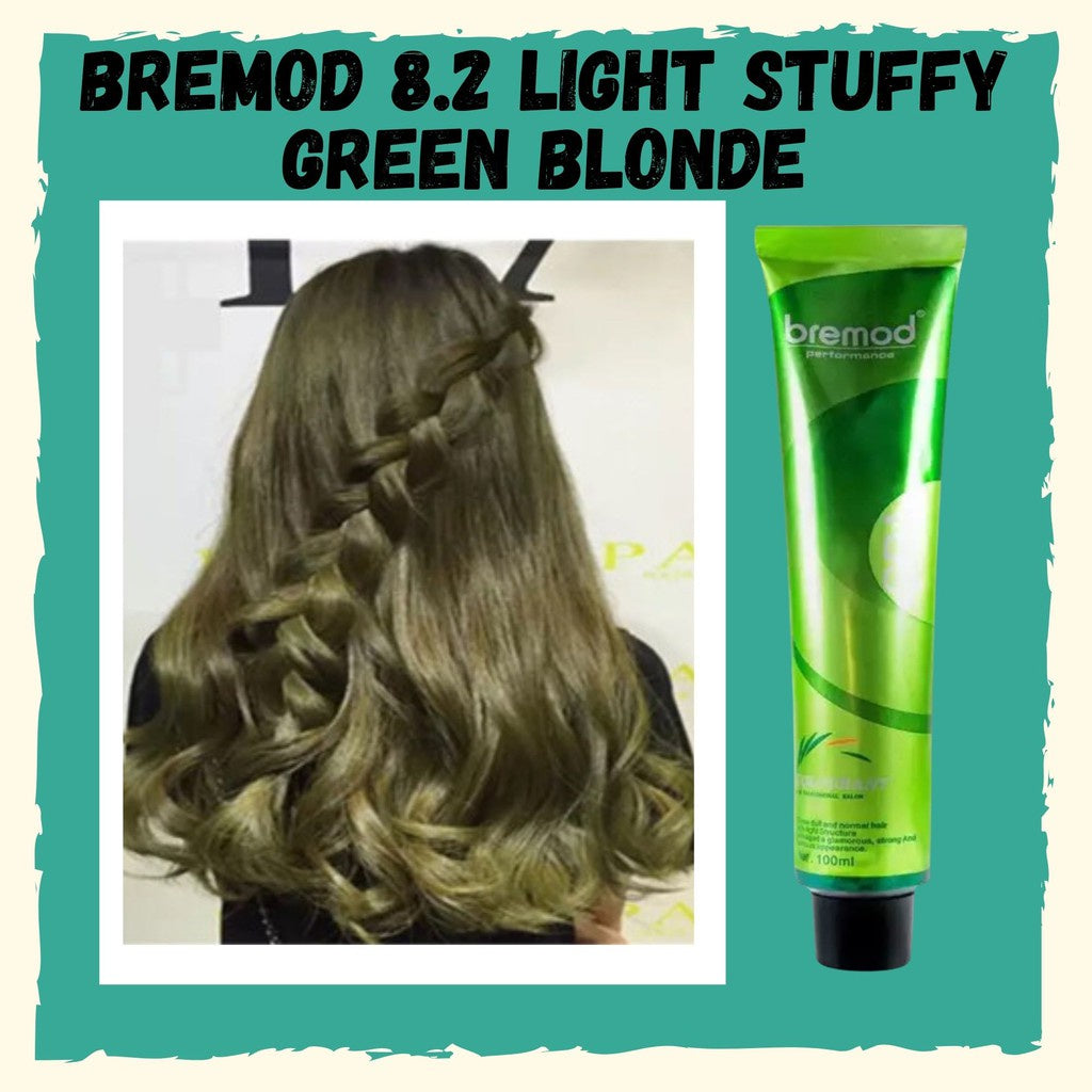 Bremod, SPA Hair Color Light Stuffy Green Blonde 8.2, all about skin doha, skincare, qatar, beauty, cosmetics, trending, tiktok, snapchat, facebook, instagram, Perfume, reels, hightlights, followers