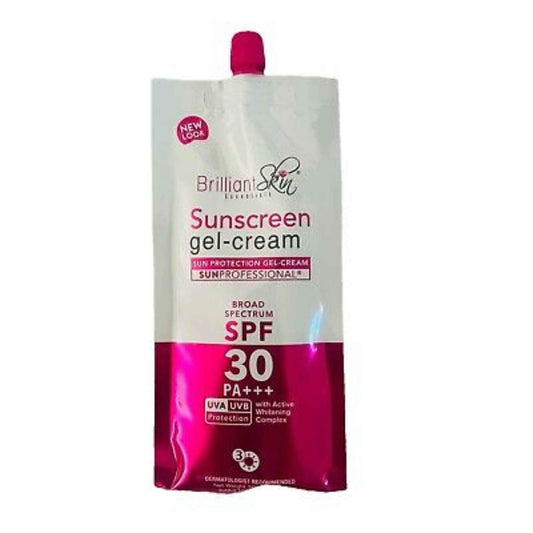 Buy Brilliant Skin Essentials, Sunscreen Gel Cream SPF30PA+++ 50g Online in Qatar