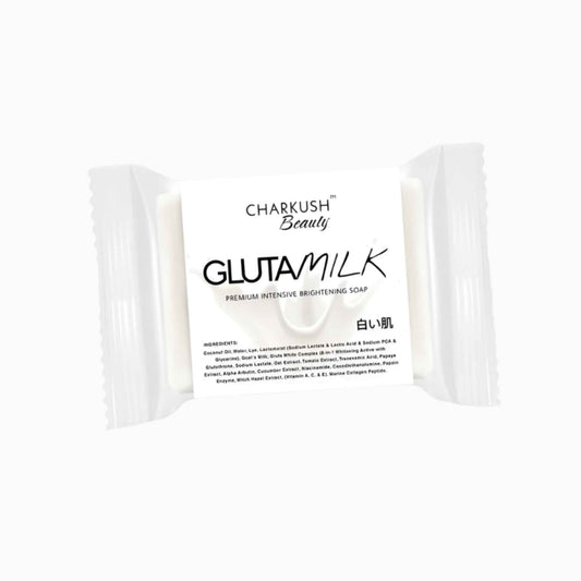 Buy CHARKUSH Beauty, Glutamilk Premium Intensive Brightening Soap 70g online at the best price in Qatar