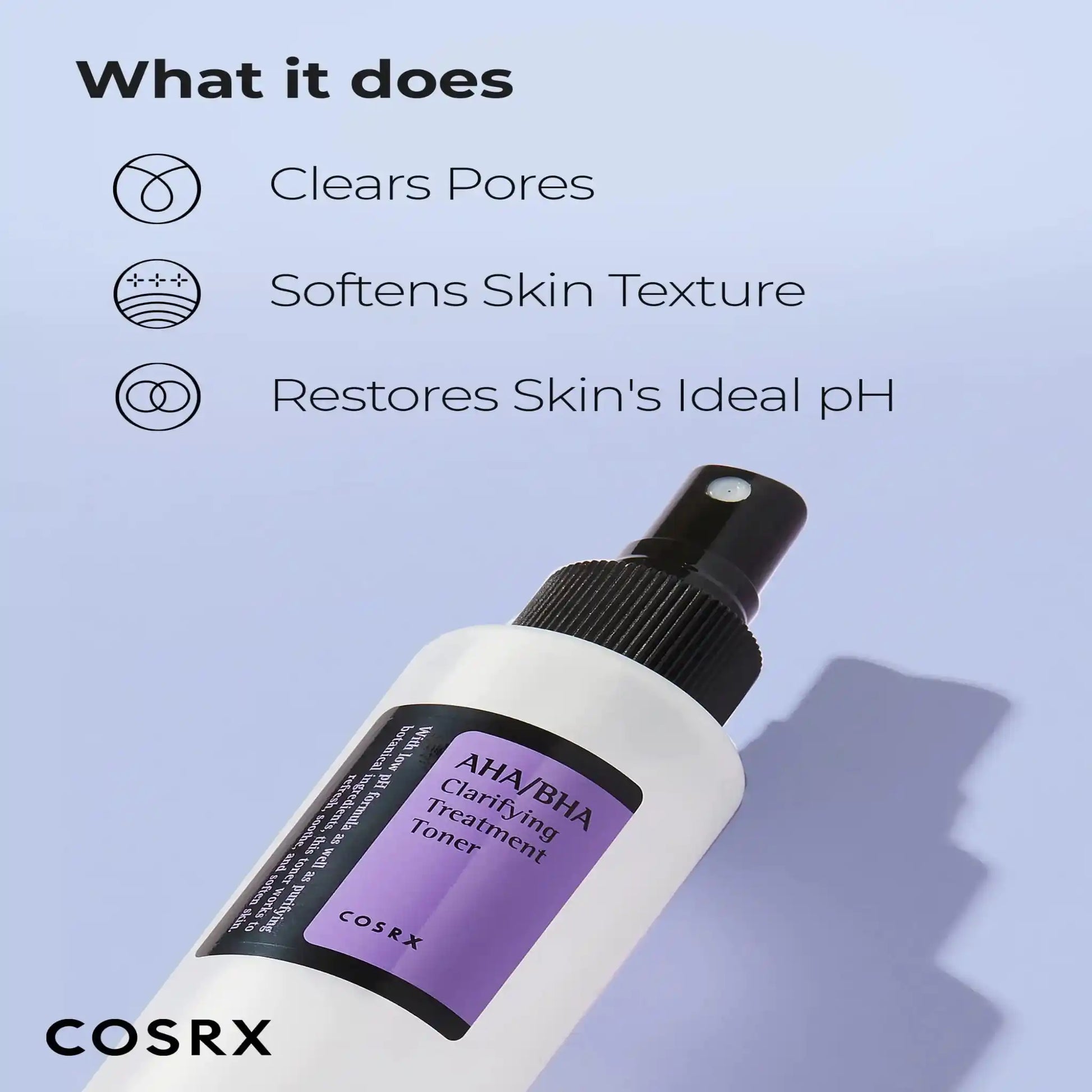Shop COSRX, AHA/BHA Clarifying Treatment Toner 150ml online in Qatar
