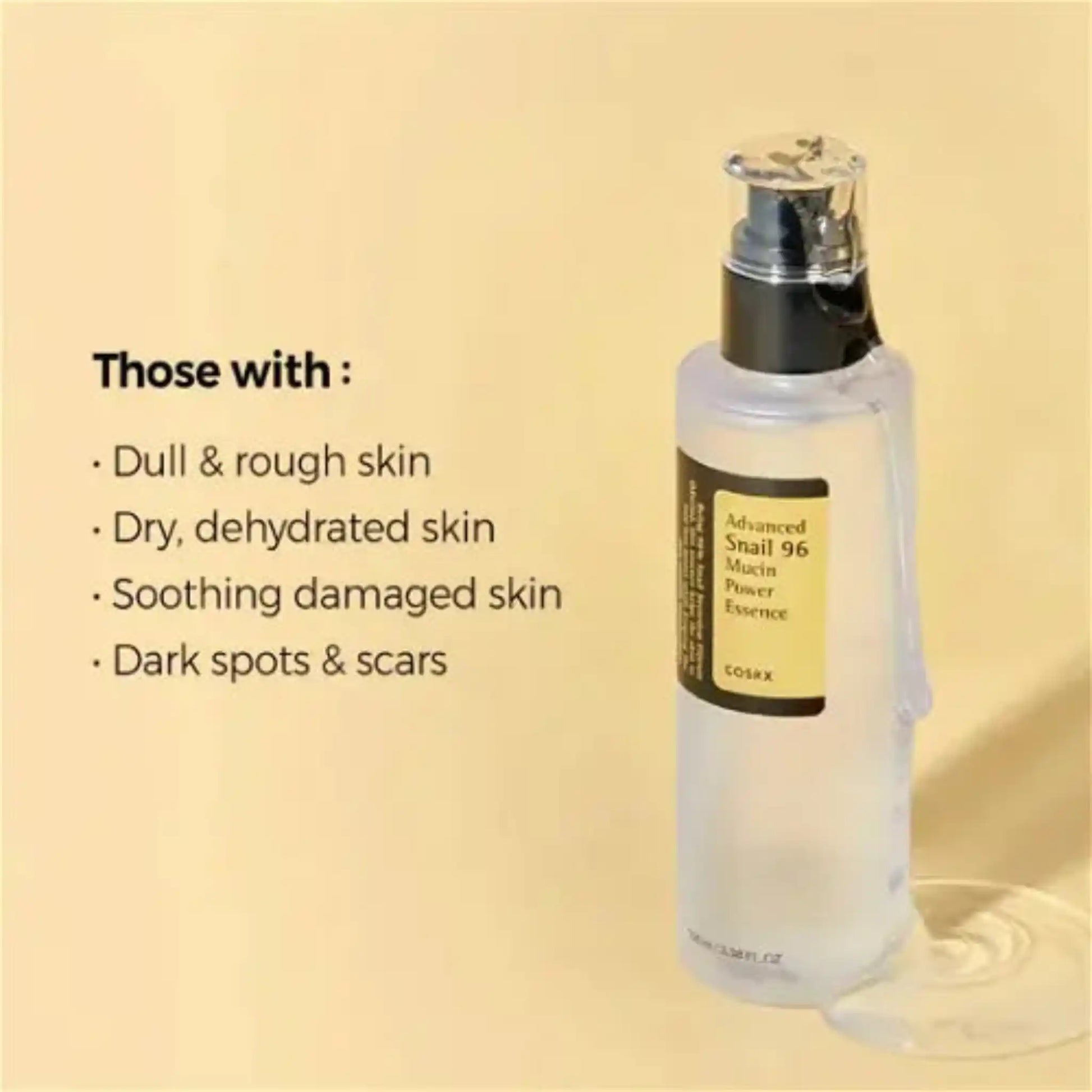 Shop COSRX, Advanced Snail 96 Mucin Power Essence 100ml online at the best price in Qatar