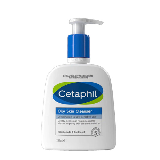 Buy Cetaphil, Oily Skin Cleanser Combination to Oily, Sensitive Skin 236ml Online in Qatar