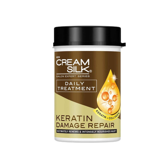 Buy Cream Silk, Salon Expert Treatment Keratin Damage Repair 650ml online at the best price in Qatar