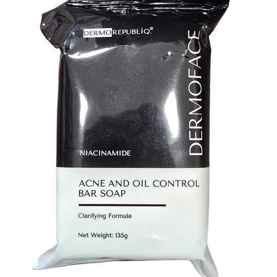 Buy DERMO REPUBLIQ, Niacinamide Acne And Oil Control Face Bar Soap 135g Online in Qatar