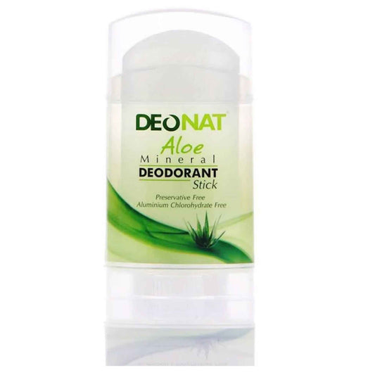 Buy Deonat Aloe Mineral Deodorant Stick Extra Brightening 60g online at the best price in Qatar
