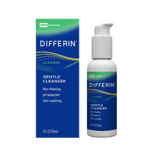 Buy Differin, Gentle Cleanser, Fragrance Free 118ml online in Qatar