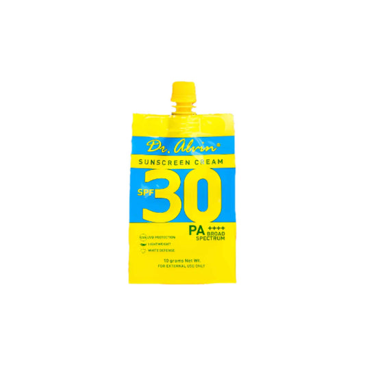 Buy Dr.Alvin, Sunscreen Cream SPF30 10g Online in Qatar