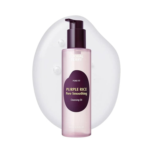 Buy EQQUALBERRY, Purple Rice Pore Smoothing Cleansing Oil 200ml online in Qatar