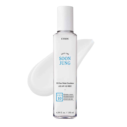 Buy Etude House, Soon Jung 10 Free Moist Emulsion 130ml Online in Qatar