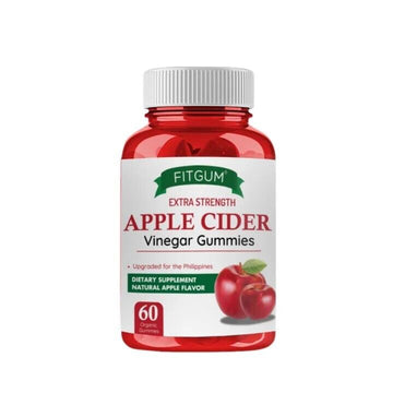 Buy FITGUM, Extra Strength Apple Cider Vinegar Gummies (60 Gummies) Online in Qatar