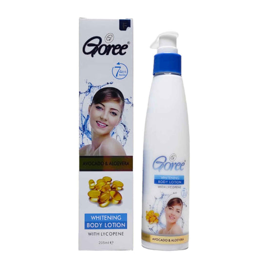 Buy Goree, Avocado and Aloe Vera Whitening Body Lotion with Lycopene 250ml Online in Qatar