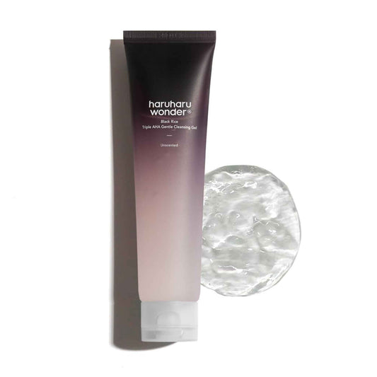 Buy Haruharu Wonder, Black Rice Triple AHA Gentle Cleansing Gel 100ml Online in Qatar