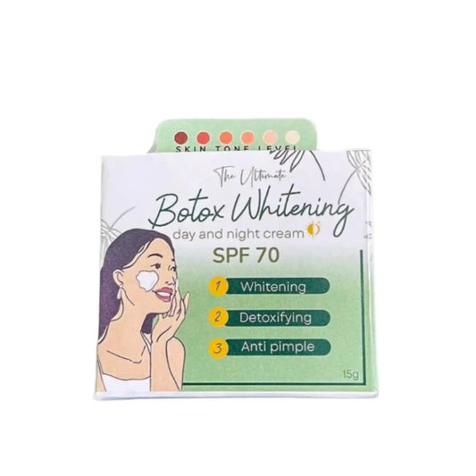 Buy Dr. Blem, The Ultimate Botox Whitening Day and Night Cream SPF70 15g Online in Qatar