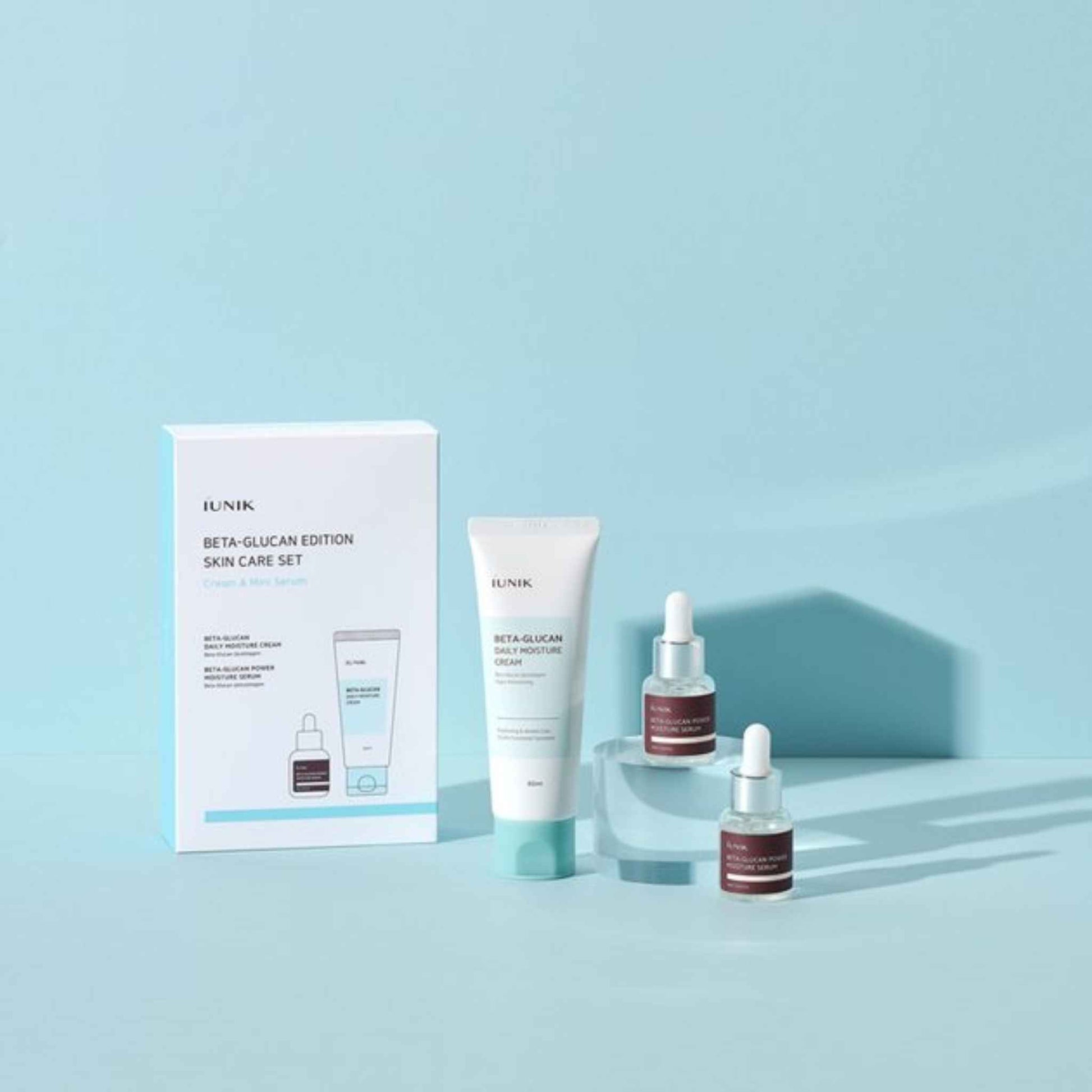 IUNIK, Beta Glucan Edition Skin Care Set 75ml Price in Qatar