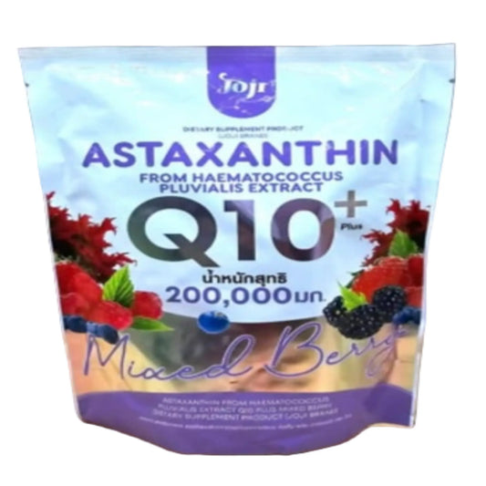 Buy Joji, Astaxanthin Q10+ Mixed Berry Dietary Supplement 10 Sachets Online in Qatar