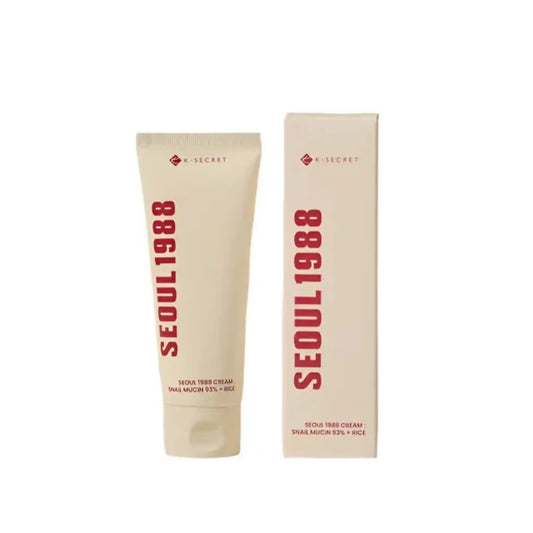 Buy K-SECRET, SEOUL 1988 Cream : Snail Mucin 93% + Rice 100ml Online in Qatar
