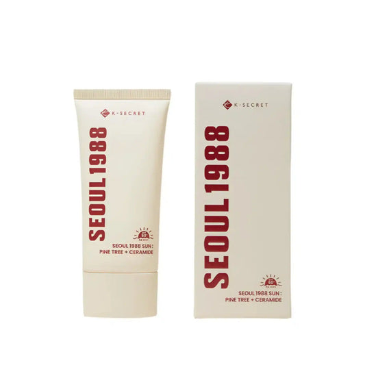 Buy K-SECRET, SEOUL 1988 Sun : Pine Tree + Ceramide SPF50 50ml Online in Qatar