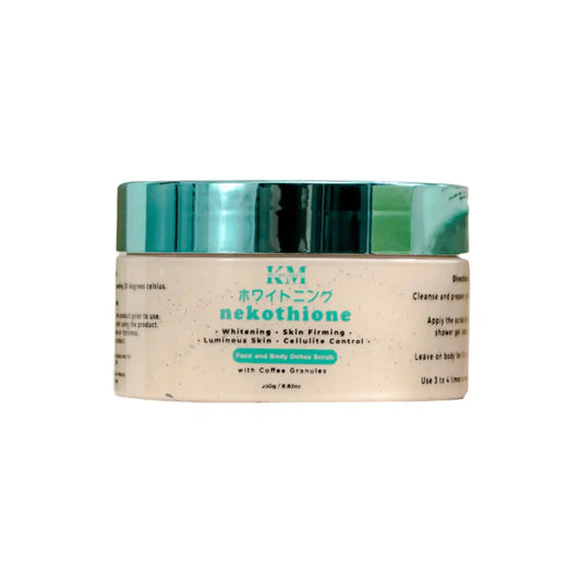 Buy Kat Melendez, Nekothione Face and Body Detox Scrub with Coffee Granules 250g Online in Qatar