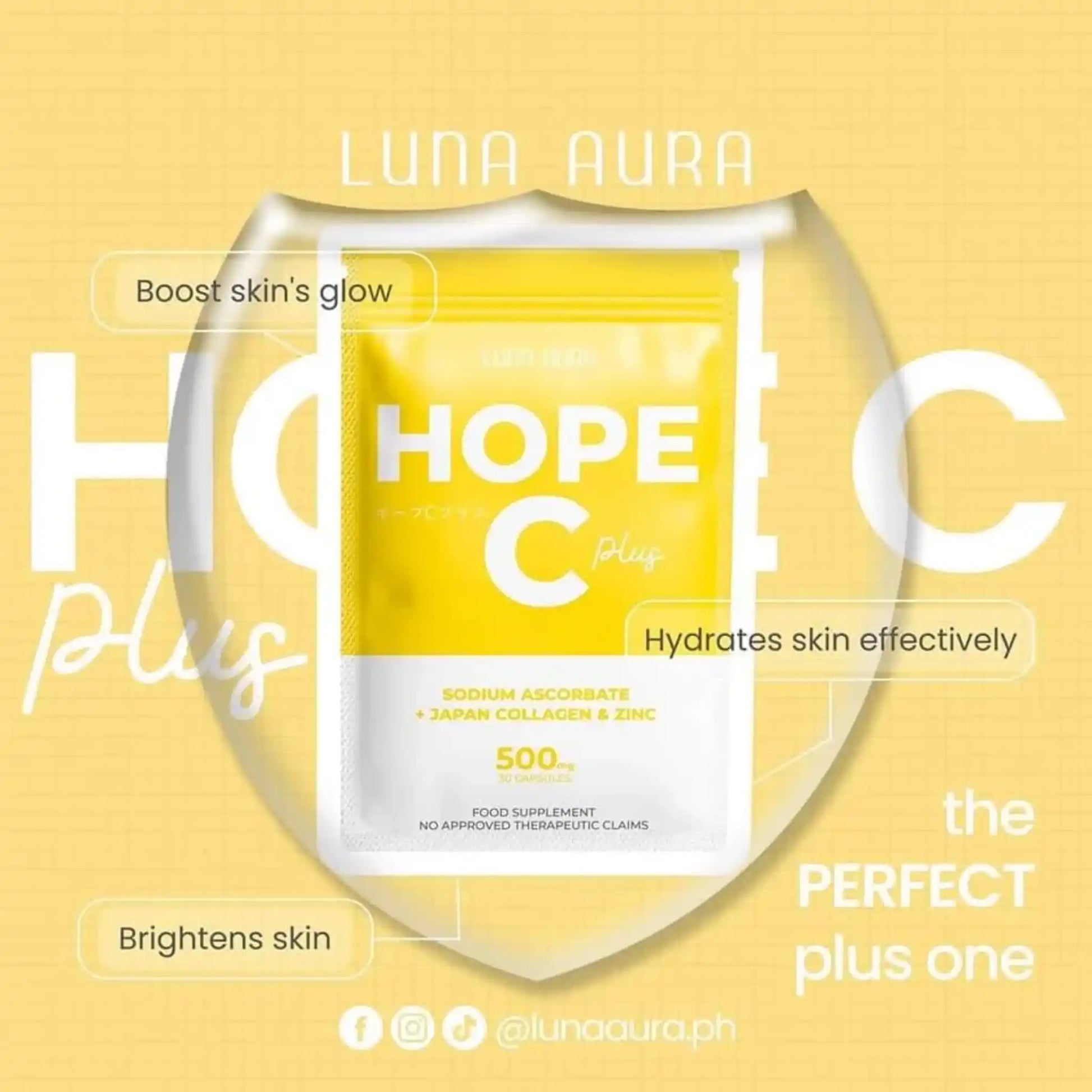 Luna Aura, Hope C Plus 30capsules Price in Qatar