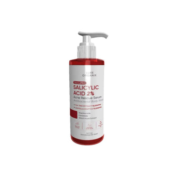 Luxe Organix Dermapro Salicylic Acid 2% Acne Rescue Serum Antibacterial Body Wash 500ml all about skin doha, skincare, qatar, beauty, cosmetics, trending, tiktok, snapchat, facebook, instagram, Perfume, reels, hightlights, followers, fyp
