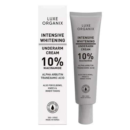 Buy Luxe Organix, Intensive Whitening Underarm Cream 10% Niacinamide 30g Online in Qatar