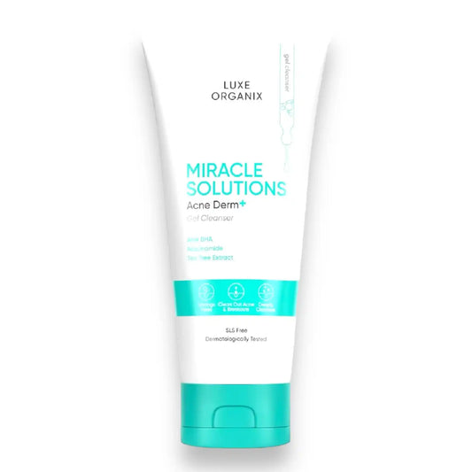 Buy Luxe Organix, Miracle Solutions AHA/BHA Gel Cleanser 150ml Online in Qatar