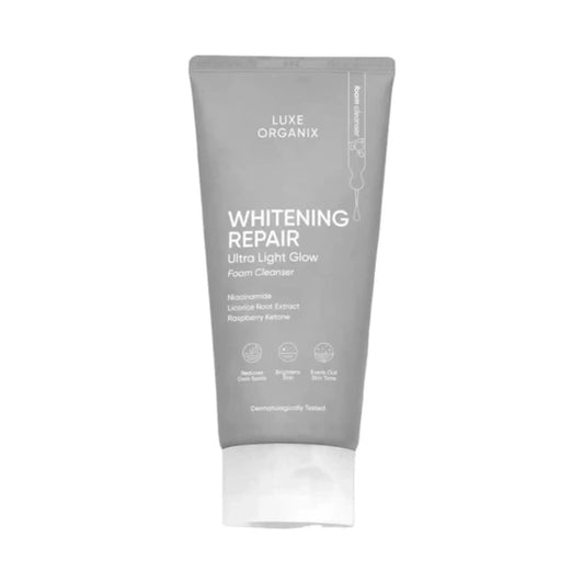 Buy Luxe Organix, Whitening Repair Ultra Light Glow Foam Cleanser 150g Online in Qatar