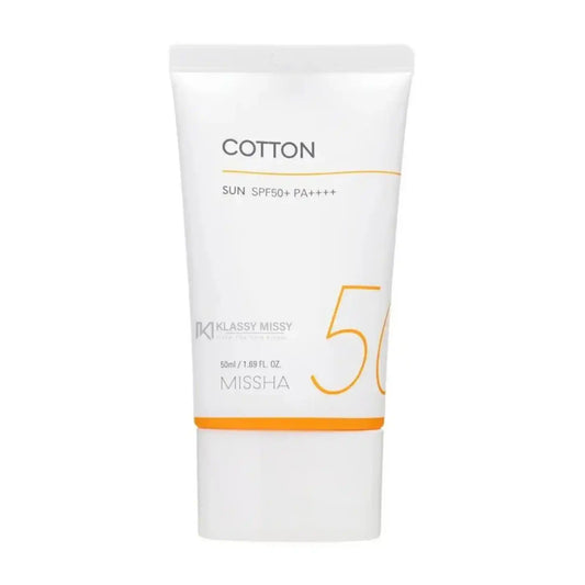 Buy MISSHA, All Around Safe Block Cotton Sun 50ml SPF50+ PA++++ Online in Qatar