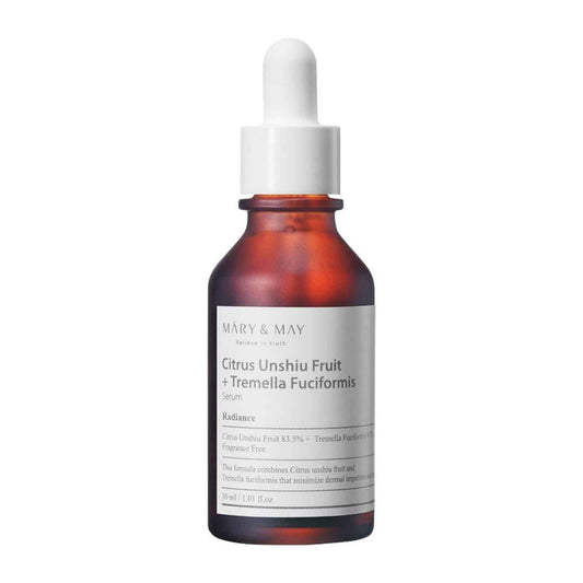 Buy Mary&May, Citrus Unshiu + Tremella Fuciformis Serum 30ml Online in Qatar