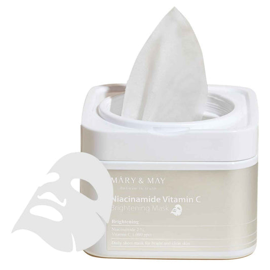 Buy Mary & May, Niacinamide Vitamin C Brightening Mask (30pcs) Online in Qatar