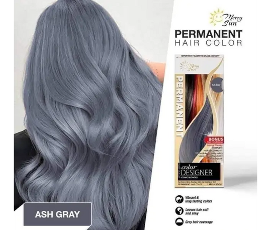 Merry Sun, Permanent Hair Color Designer - ASH GRAY in Qatar