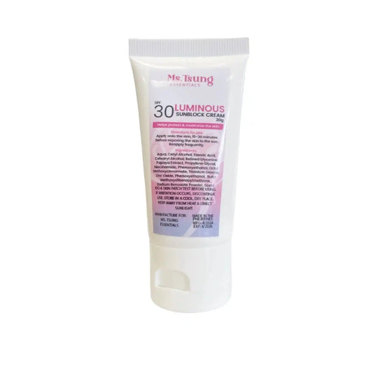 Buy Ms. Tsung Essentials, Luminous Sunblock Cream SPF 30g Online in Qatar