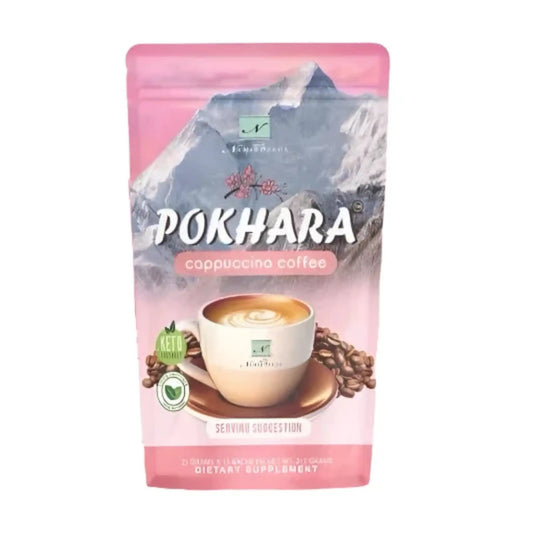 Buy NAMIROSEUS, Pokhara Cappuccino Coffee 10 Sachets Online in Qatar
