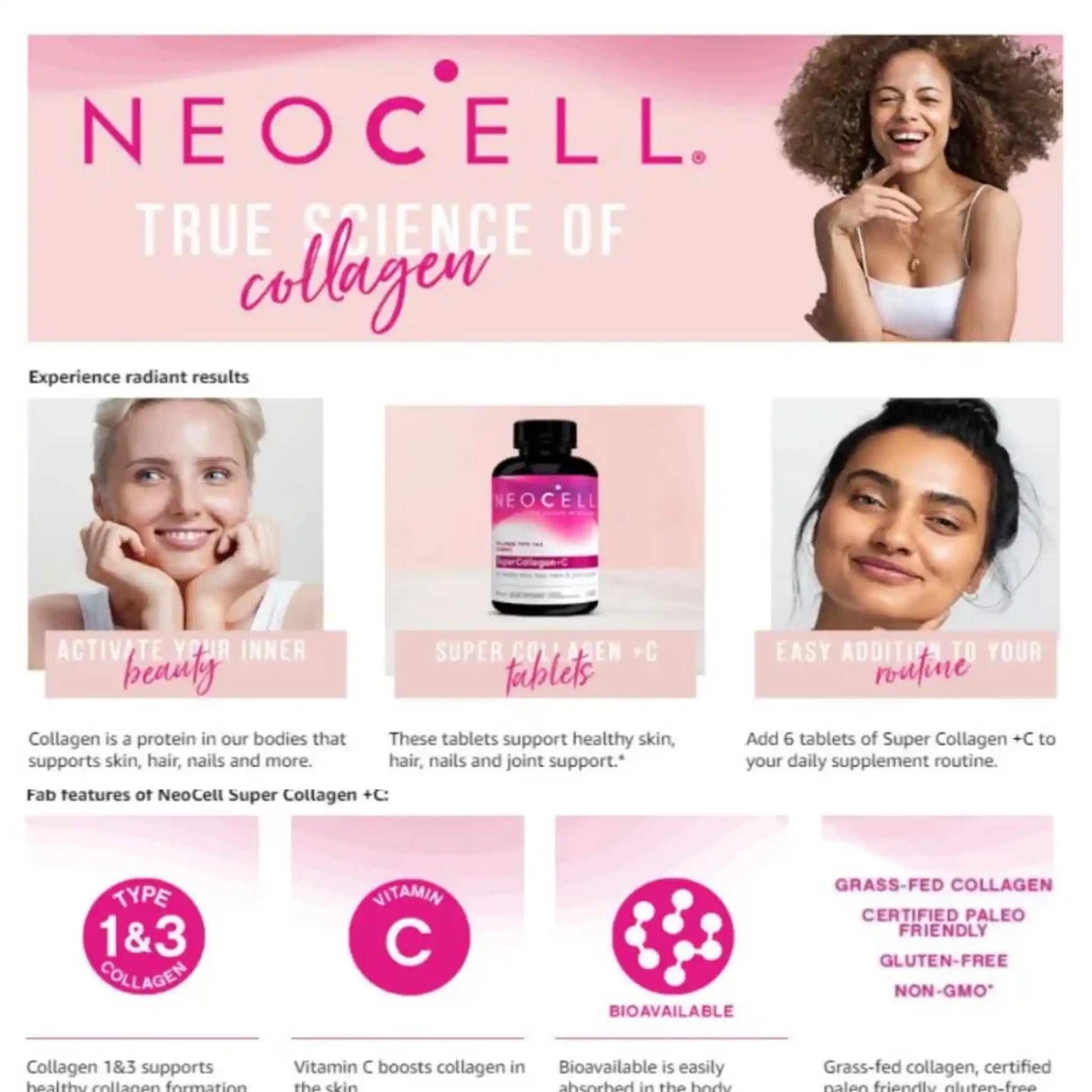 Shop NEOCELL Super Collagen + Vitamin C 120 Tablets Online in Qatar