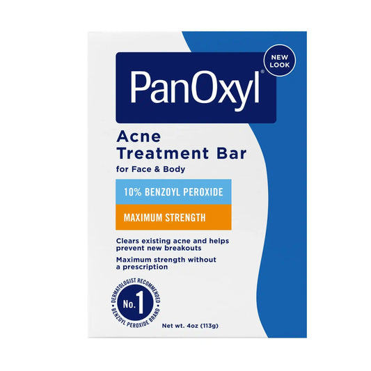 Buy PanOxyl, Acne Treatment Bar 10% Benzoyl Peroxide 113g in Qatar