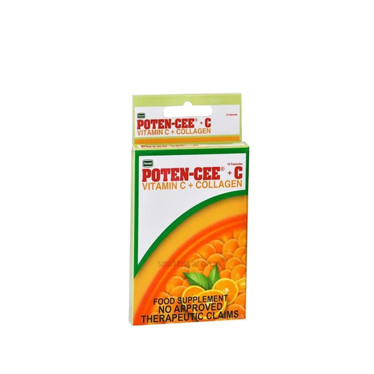 Buy Pascual, Poten-Cee +C Vitamin C + Collagen 10capsules in Qatar