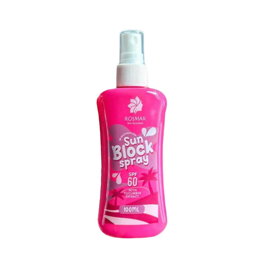 Buy ROSMAR Skin Essentials, Sun Block Spray SPF60 100ml Online in Qatar
