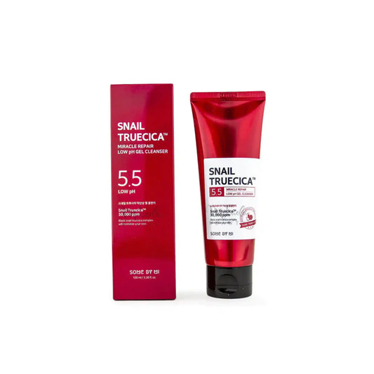 Buy SOME BY MI, Snail Truecica Miracle Repair Low ph Gel Cleanser 100ml Online in Qatar